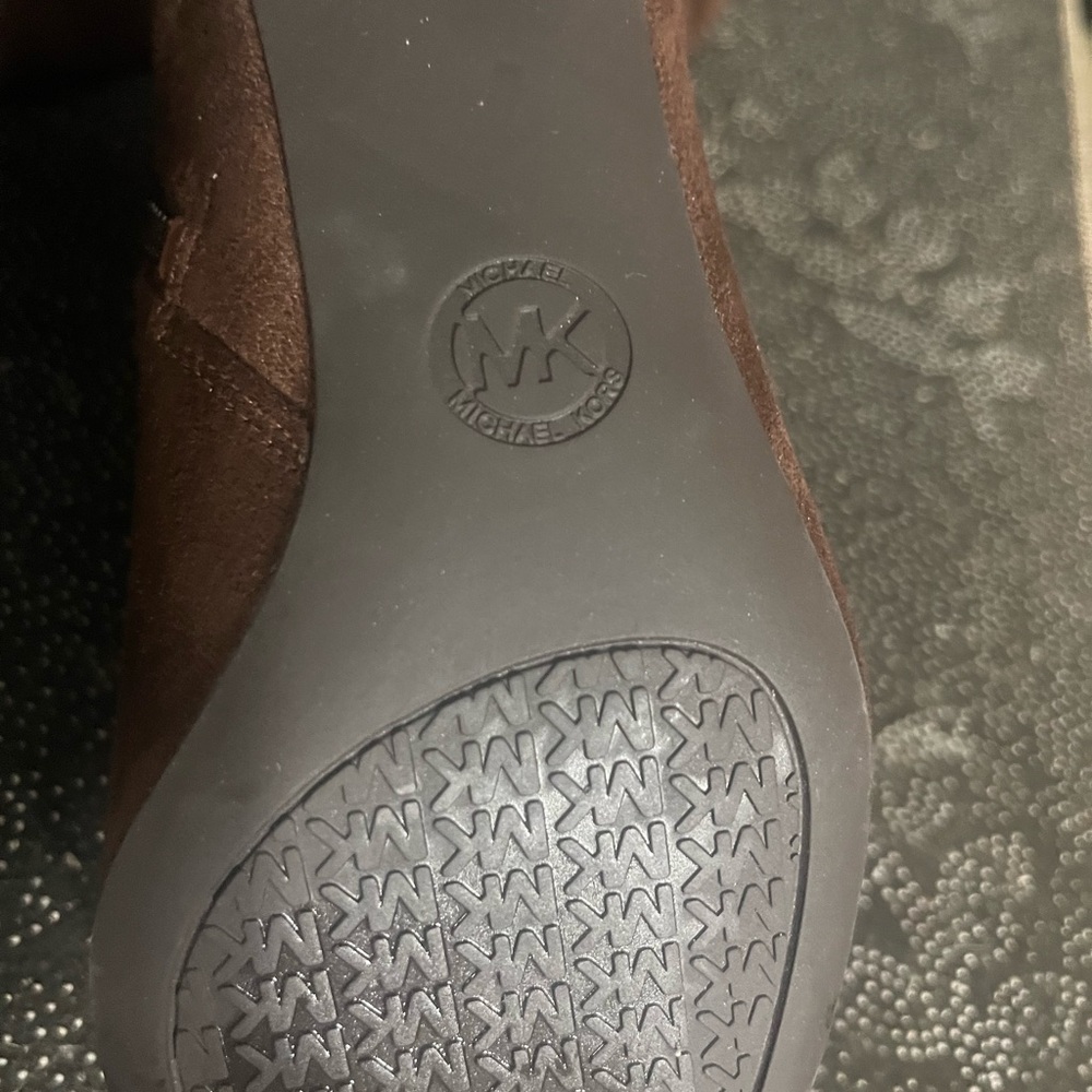 MICHAEL Michael Kors Braden brown suede tall boots size 6.5m - Picture 7 of 7